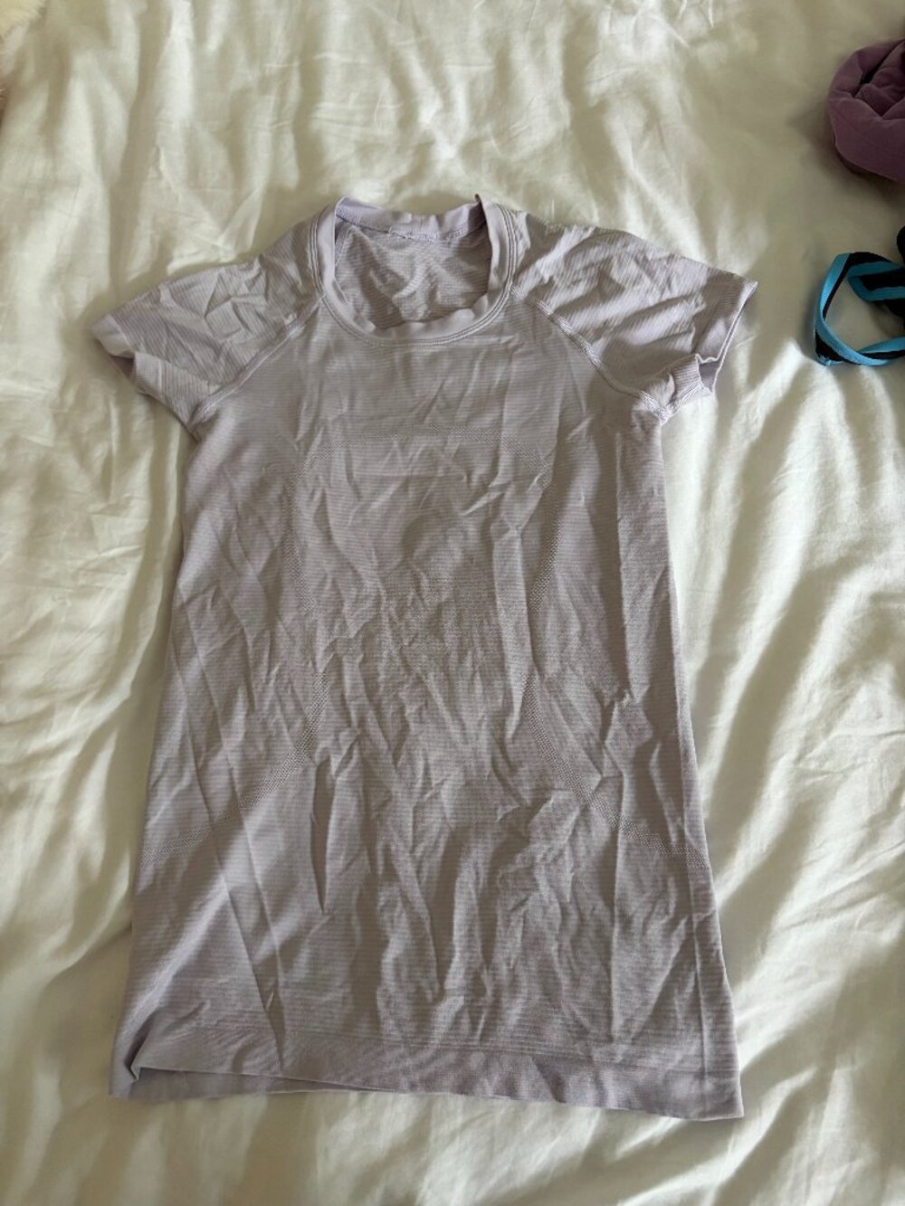 lululemon Swiftly Tech Short Sleeve Shirt Lavender Size 4